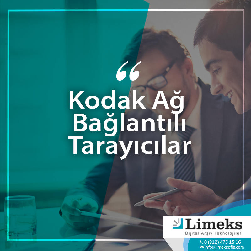 Kodak Ağ Bağlantılı ve Profesyonel Tarayıcılar